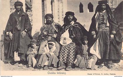 Syrie - Cheikhs bédouins - Ed. B. Asfar