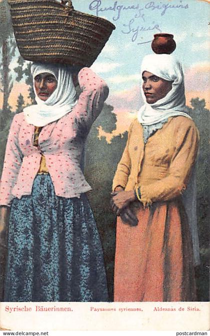 Syrie - Paysannes syriennes - Ed. inconnu