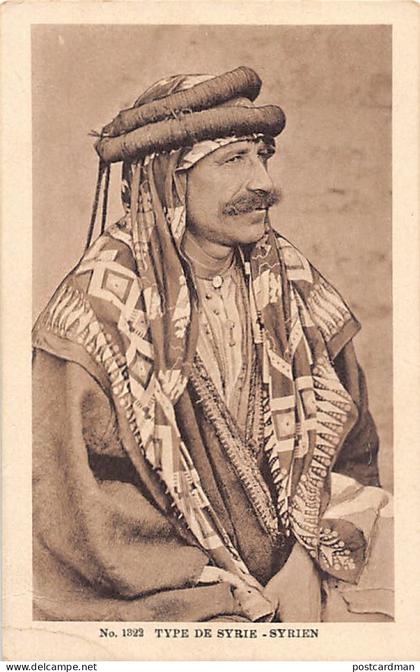 Types de Syrie - Homme syrien - Ed. Sarrafian Bros. 1322