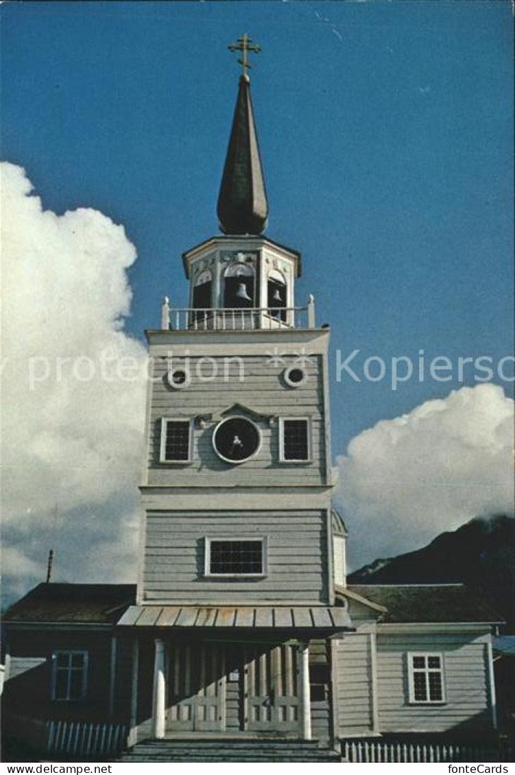 Sitka Alaska St Michaels Russian Orthodox Cathedral