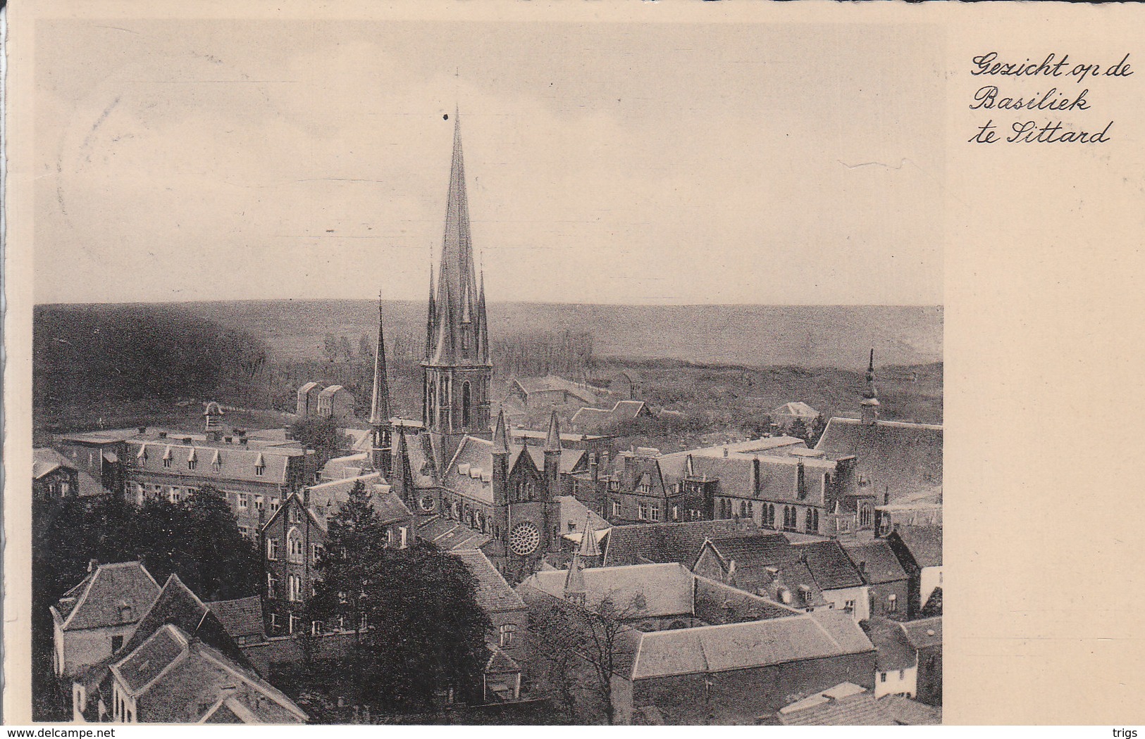 Sittard - Gezicht op de Basiliek