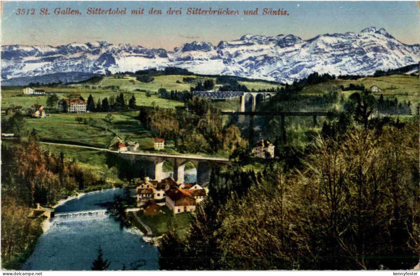 Sitterviadukte bei Bruggen