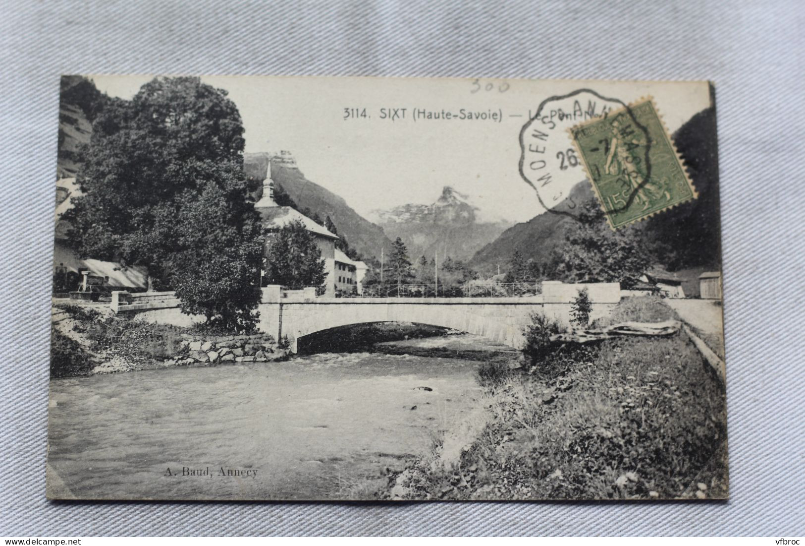 Sixt, le pont Neuf, Haute Savoie 74