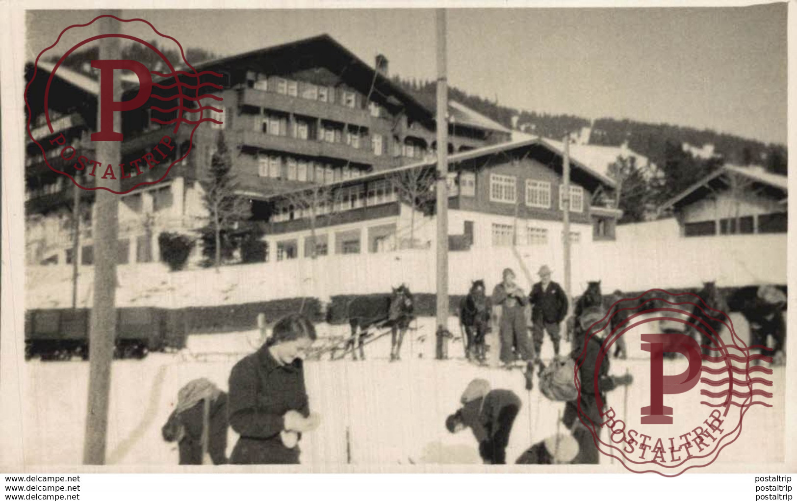 SKI STATION ZU IDENTIFIZIEREN. ALEMANIA GERMANY DEUTSCHLAND