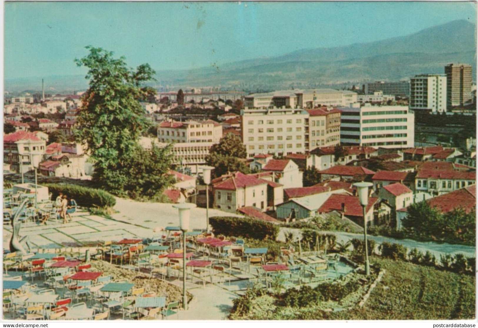 Skopje - Before 26th of july 1963 - View at Kale