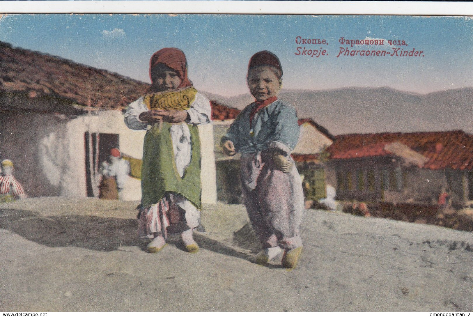 Skopje - Pharaonen-Kinder