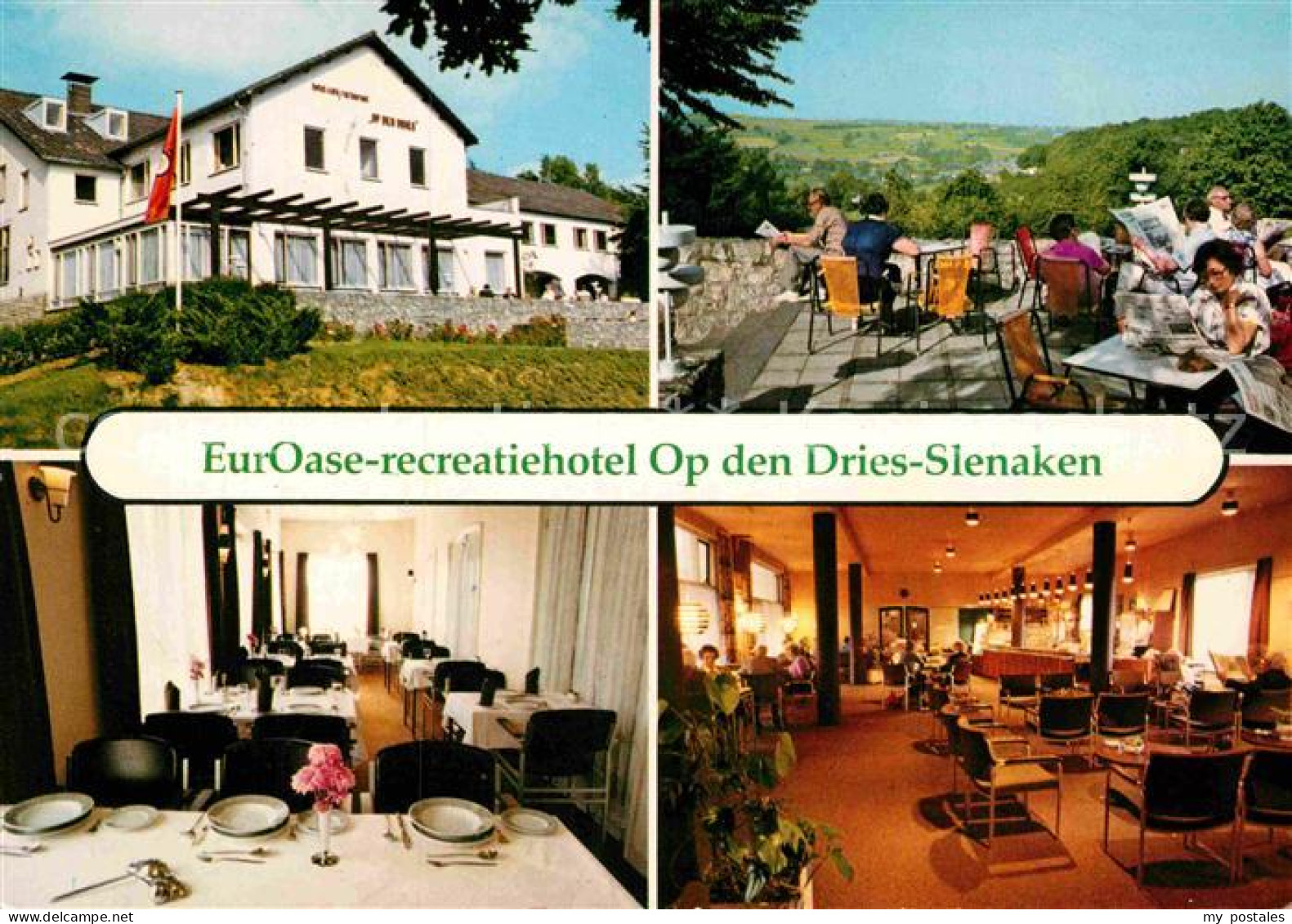 Slenaken EurOase Recreatiehotel Op den Dries Terrasse Speisesaal