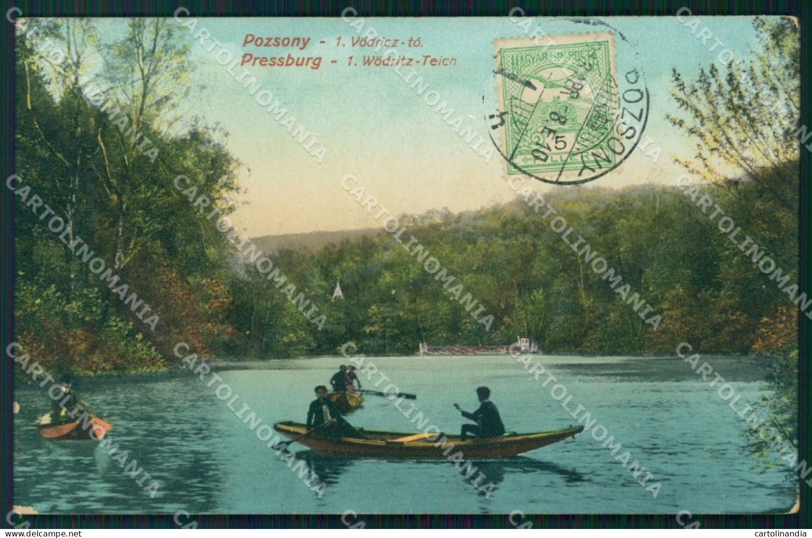 Slovacchia Bratislava Pozsony postcard XC3189