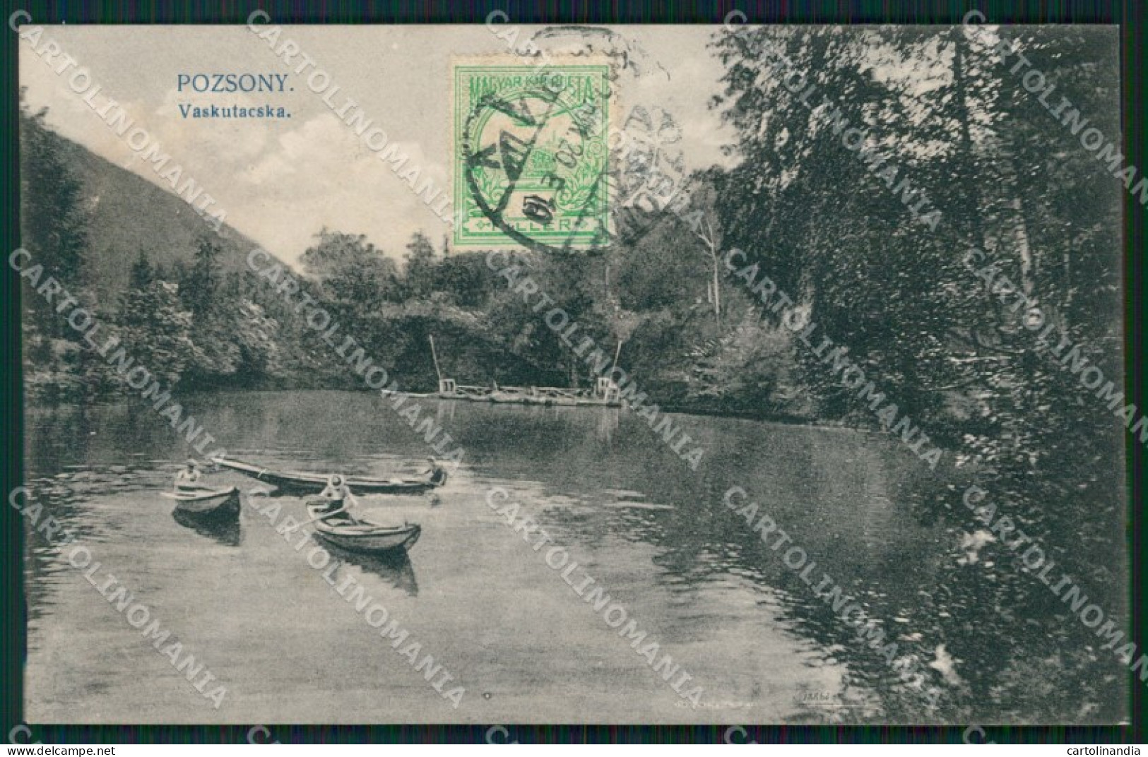 Slovacchia Bratislava Pozsony postcard XC3215
