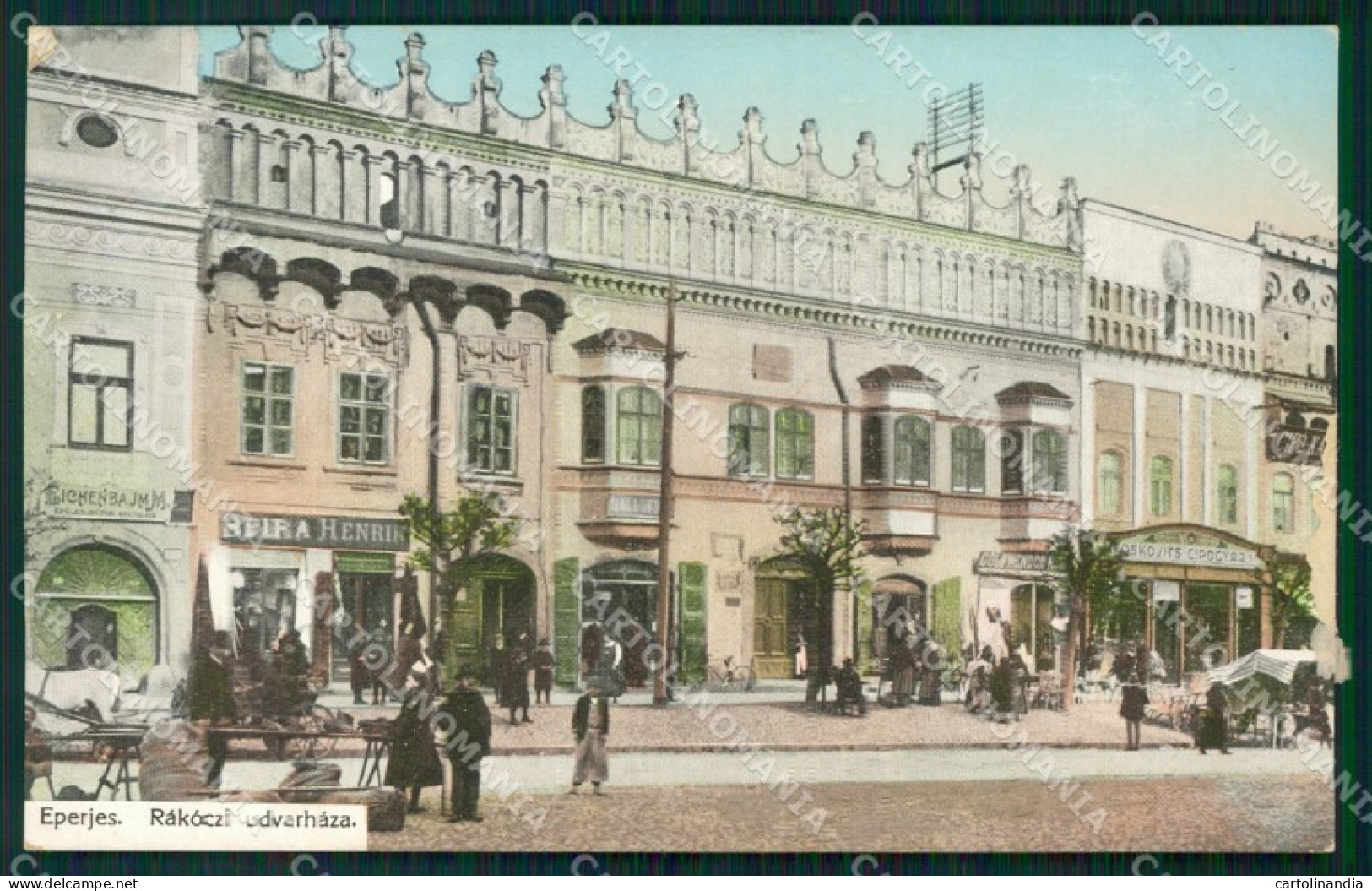 Slovacchia Slovakia Eperjes Presov postcard XC3349