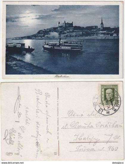 BRATISLAVA - SLOVACCHIA - SLOVAKIA - VIAGG. 1928 -79858-