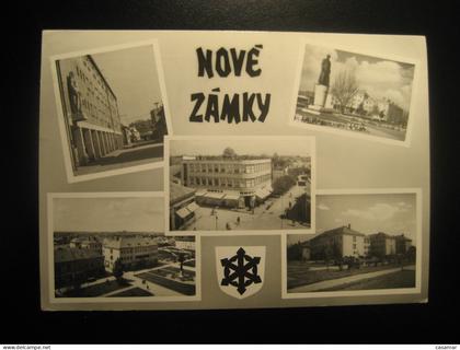 NOVE ZAMKY postcard CZECHOSLOVAKIA Slovakia