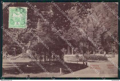 Slovacchia Bratislava Pozsony real photo postcard XC3213