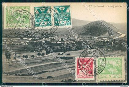 Slovacchia Slovakia Ružomberok postcard cartolina WX7472