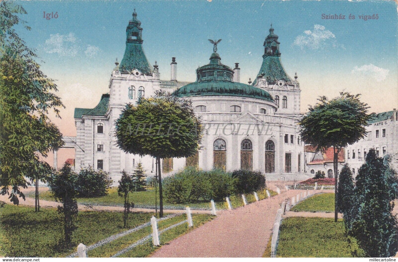 SLOVAKIA - Iglò Spisska Nova Ves - Szinhaz es vigado