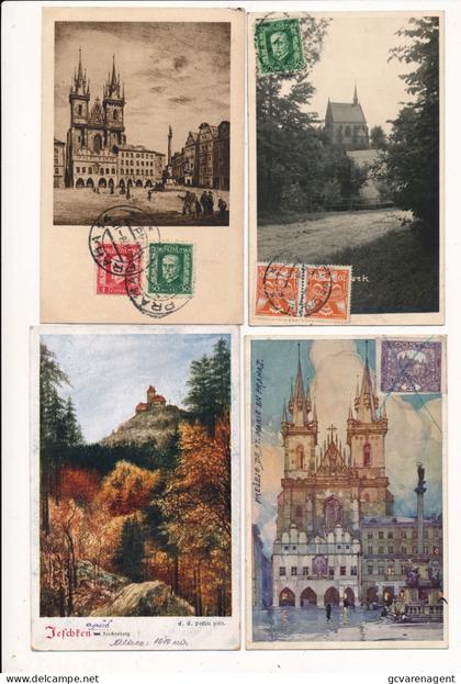 4 CARTES  SLOVAKIJE        2 SCANS