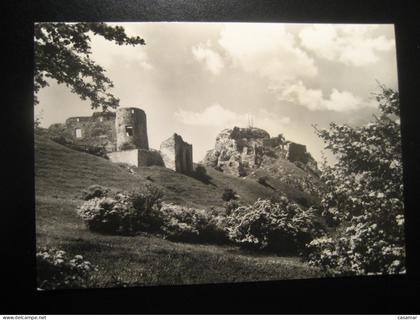DEVIN castle cancel postcard CZECHOSLOVAKIA Slovakia