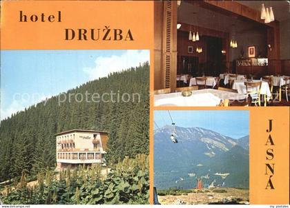 Jasna Slowakei Hotel Druzba Gastraum Sessellift