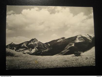 MALA FATRA Mountains cancel postcard CZECHOSLOVAKIA Slovakia