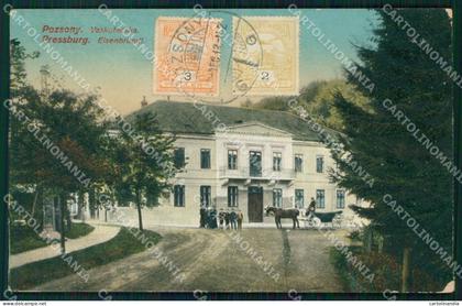 Slovacchia Bratislava Pozsony postcard XC3200
