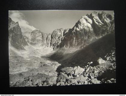 VYSOKE TATRY Batizovska dolina High Tatras mountains 1968 cancel postcard SLOVAKIA