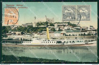 Slovacchia Bratislava Pozsony postcard XC3199