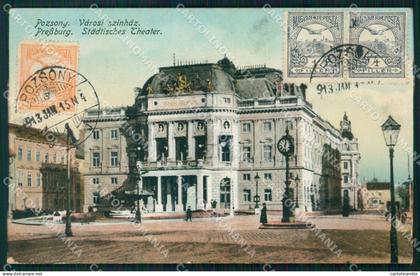 Slovacchia Bratislava Pozsony postcard XC3204
