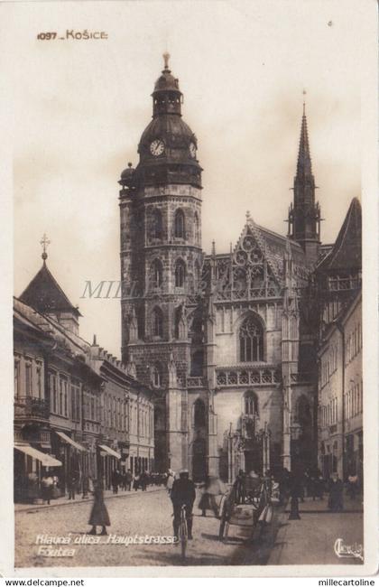 SLOVAKIA - Kassa Kosice - Klavna Ulica Hauptstrasse - Foto Postkarte