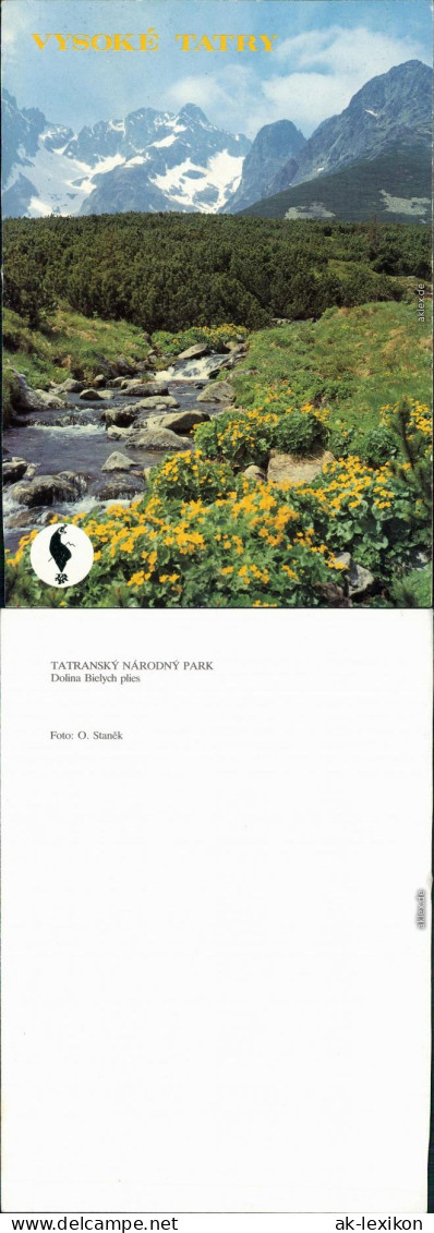Slowakei Tatranský Národný Park/Tatra-Nationalpark - Bach 1990