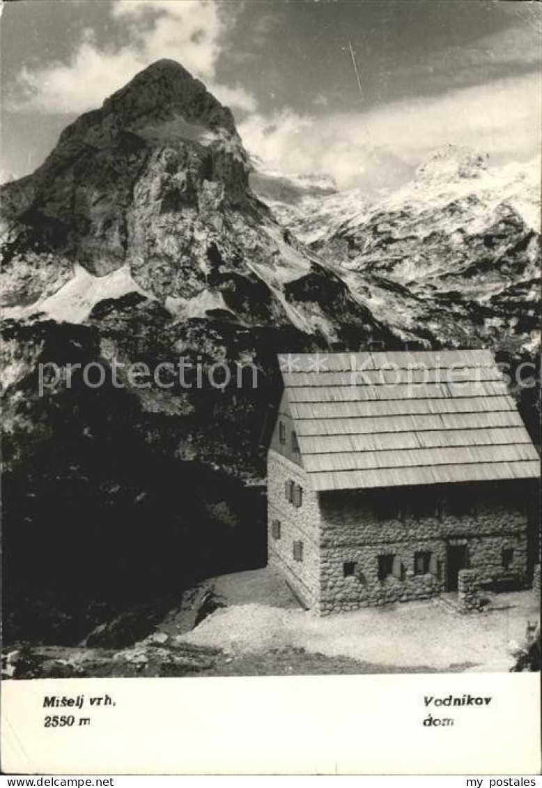 Slovenia Slowenien Miselj vrh Vodnikov dom