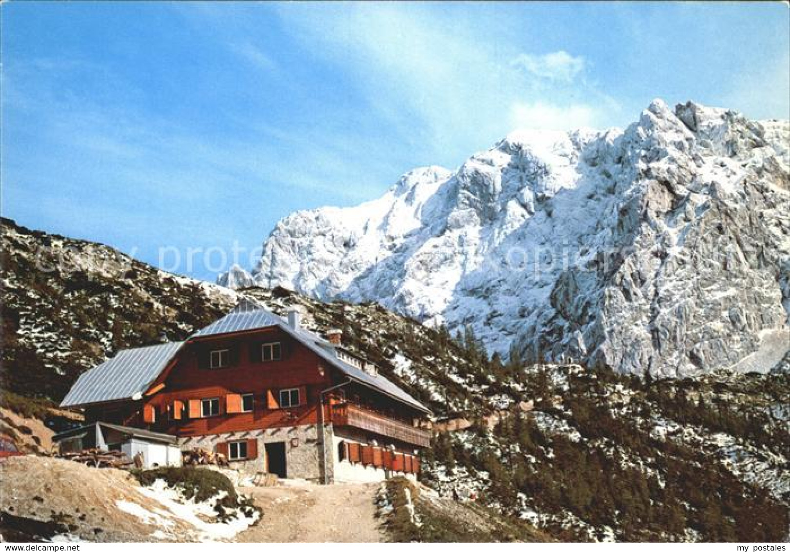 Slovenia Slowenien Ticarjev Dom Berghuette