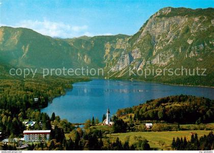 Bohinj Slovenia Fliegeraufnahme