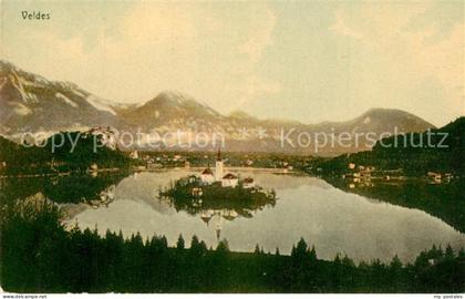 Veldes Slowenien Panorama