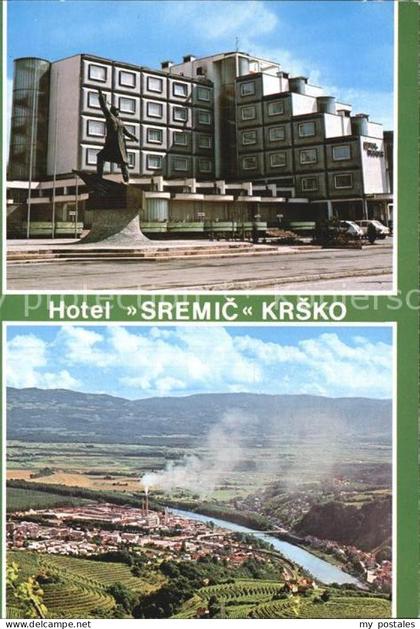 Slovenia Slowenien Hotel Sremic Krsko Fliegeraufnahme