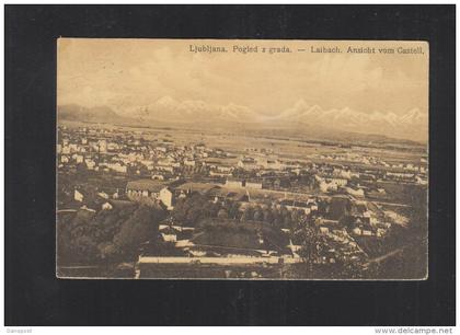 Slowenien Slovenia Ljubljana Laibach KuK Zensur 1915