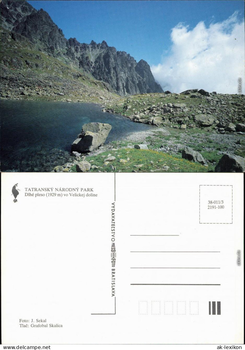 Slowakei Dlhé pleso vo Velickej doline/ Tatra-Nationalpark 21987