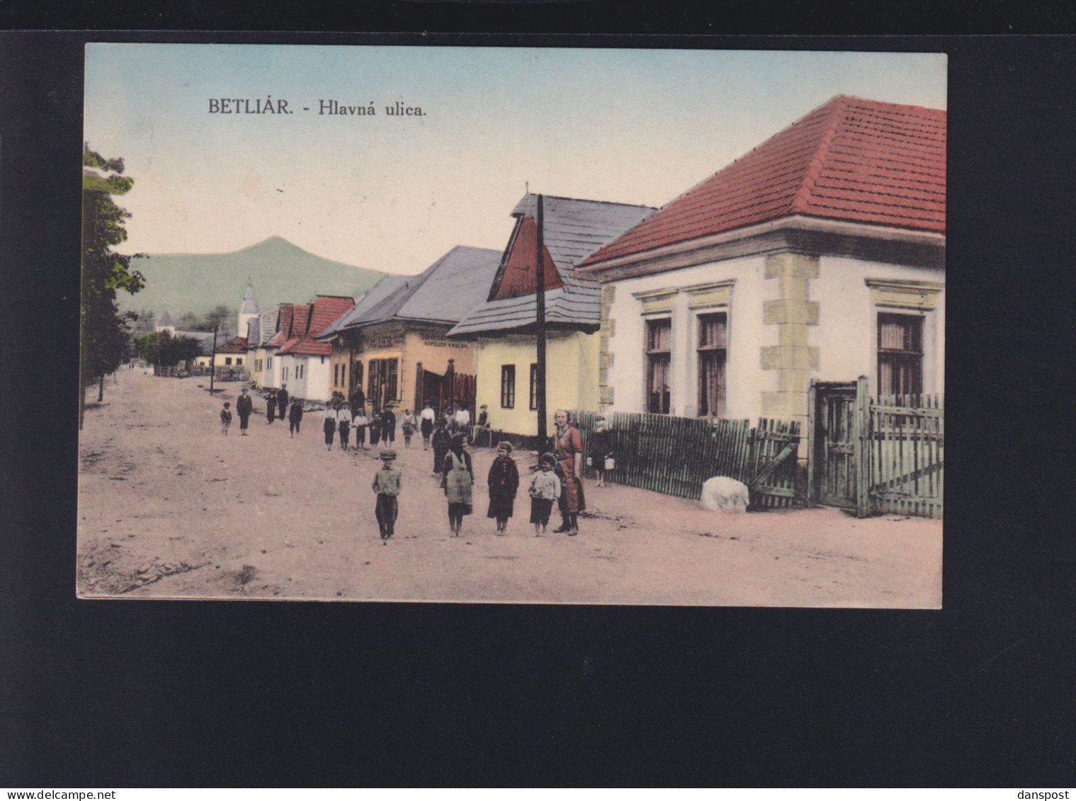 Slowakei Slowakia AK Betliar Hauptstrasse