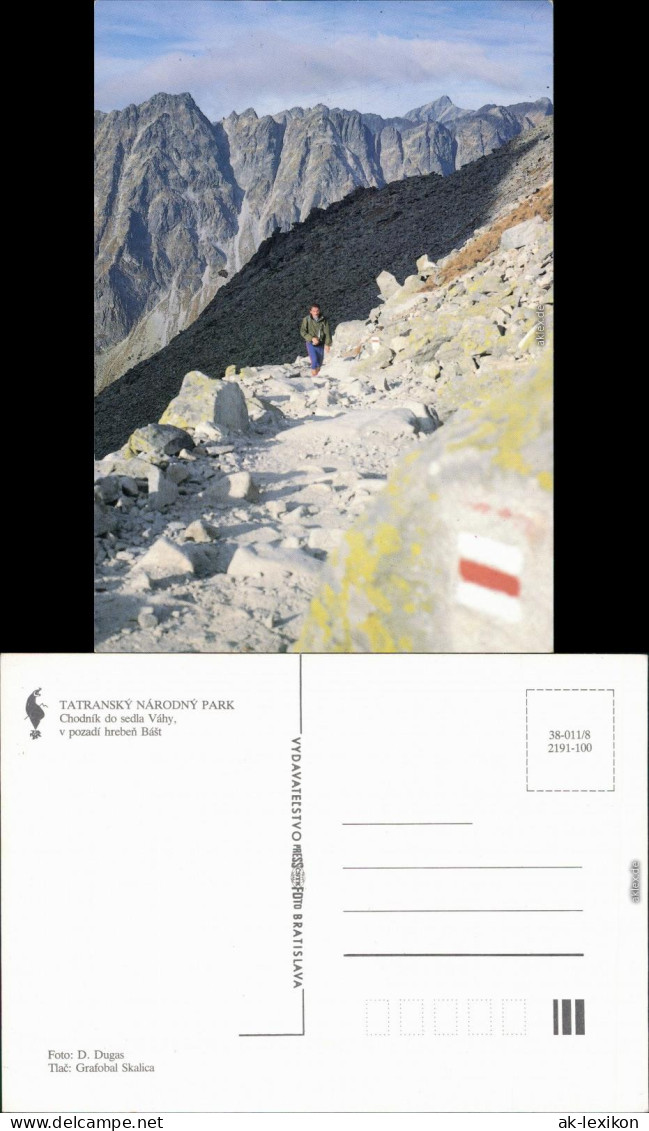 Slowakei Tatranský Národný Park/Tatra-Nationalpark - Wanderer 1990