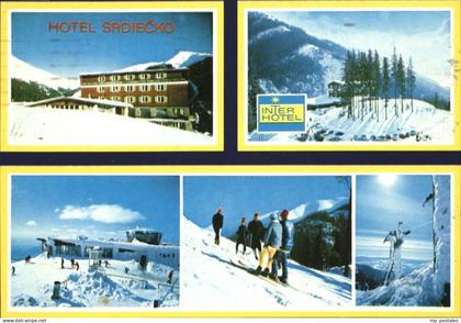 Jasna Slowakei Interhotel Srdiecko Wintersportplatz Niedere Tatra Bergstation