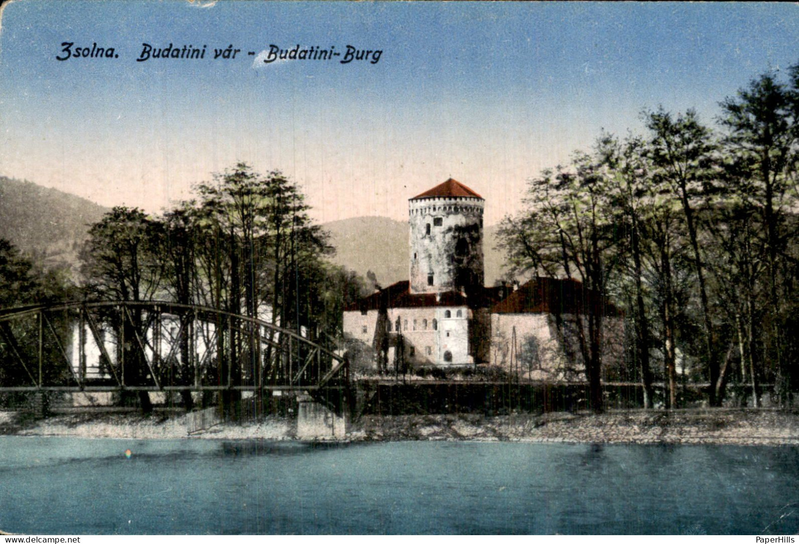 Slowakije Slovakia - Zsolna - Budatini vár