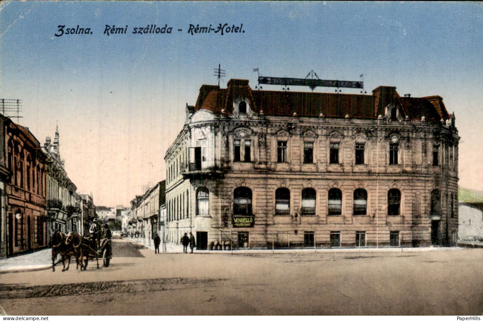 Slowakije Slovakia - Zsolna - Rémi szálloda