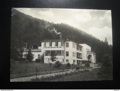 VYSOKE TATRY High Tatras mountains cancel postcard SLOVAKIA