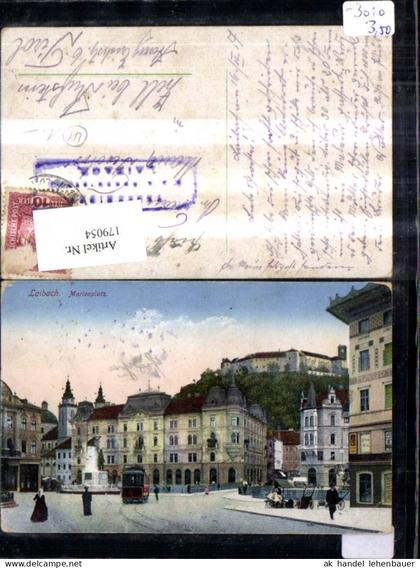 179054,Slowenien Ljubljana Laibach Marienplatz
