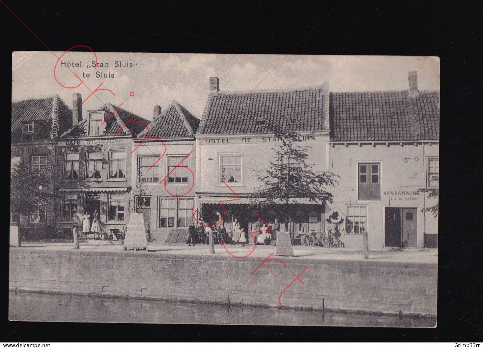 Sluis - Hotel "Stad Sluis" - postkaart