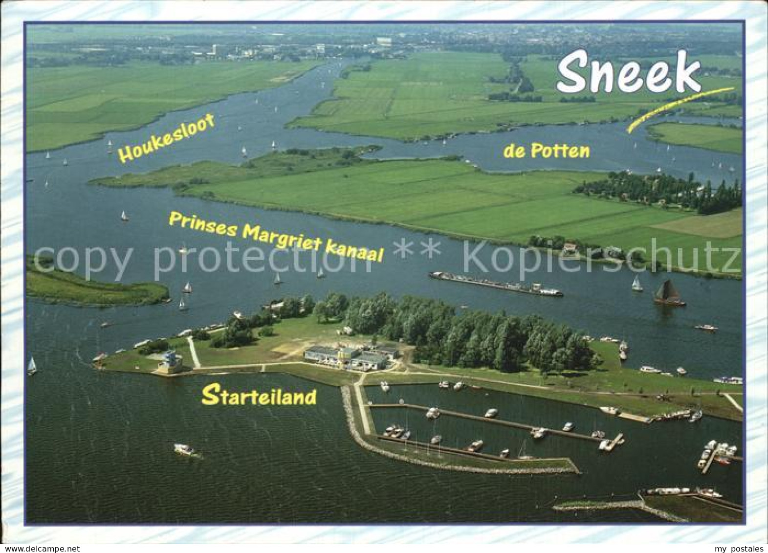 Sneek Fliegeraufnahme