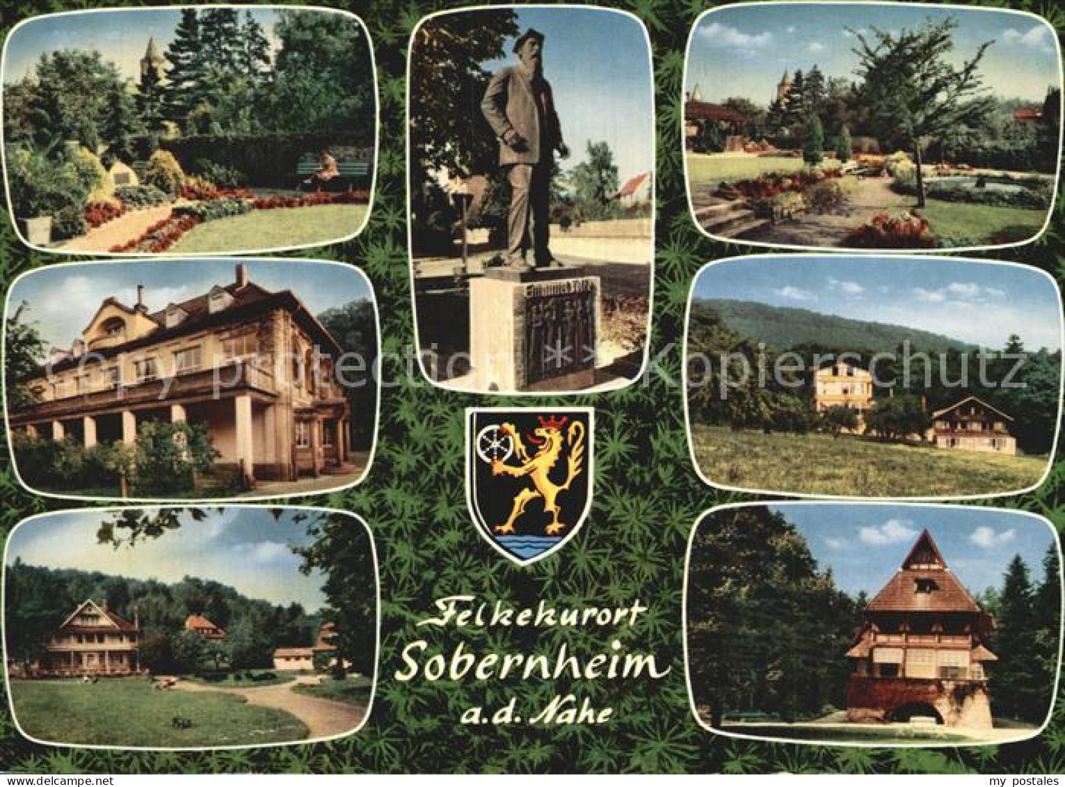 Sobernheim Bad Denkmal Kurpark Kurhaus