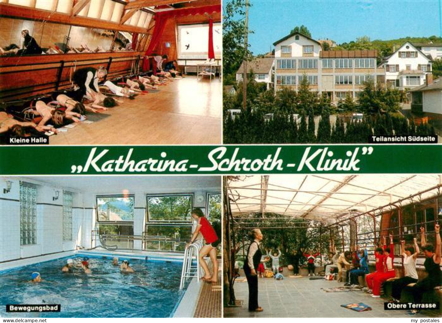 Sobernheim Bad Katharina Schroth Klinik Gymnastik und Bewegungsbad Ansicht Sueds