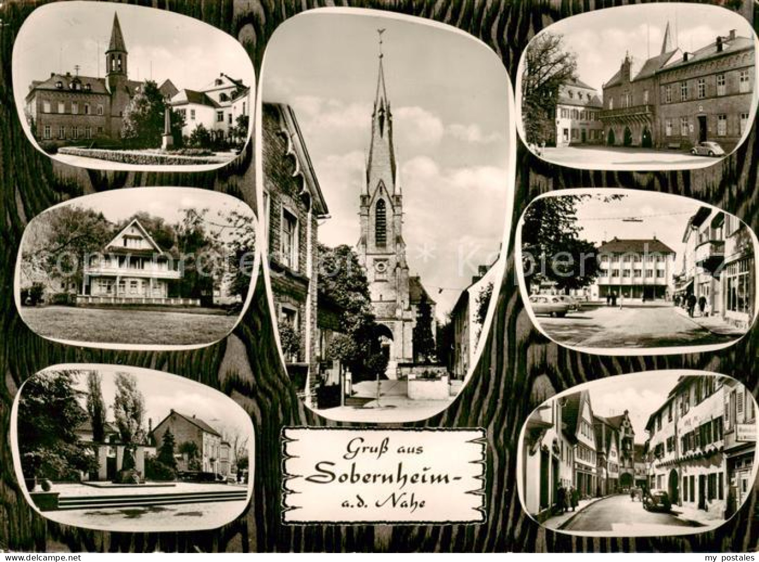 Sobernheim Bad Orts und Teilansichten Kirche