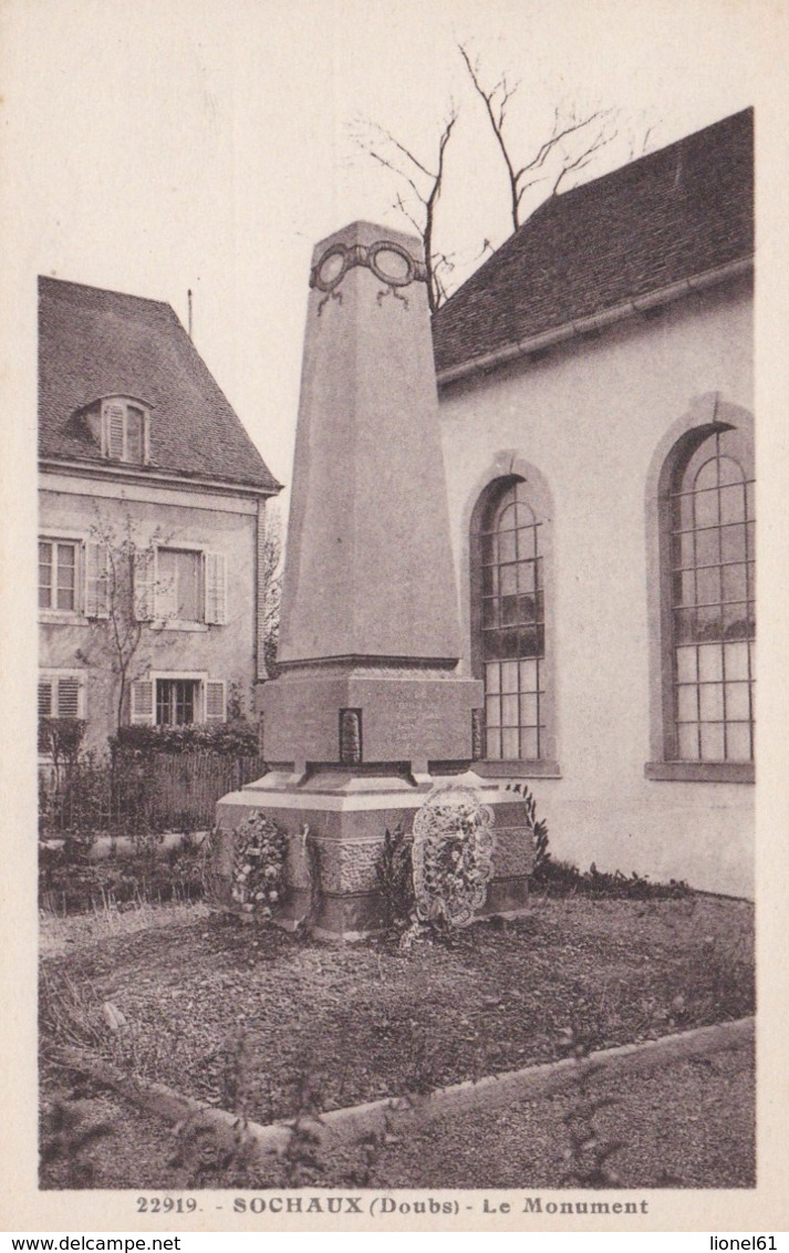 SOCHAUX : (25) Le Monument