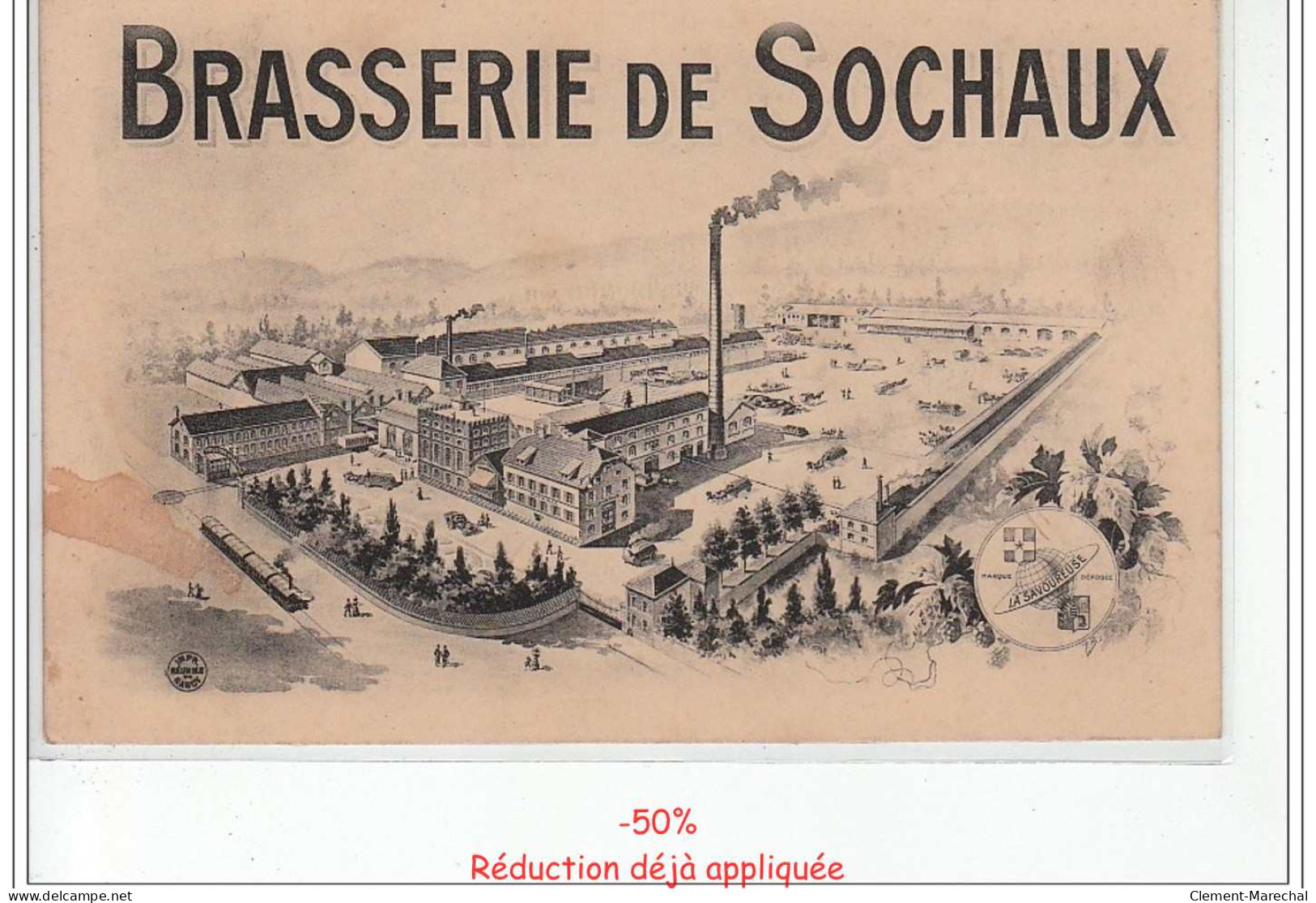 SOCHAUX - Brasserie de Sochaux - Très bon état
